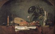 Jean Baptiste Simeon Chardin Instruments oil painting